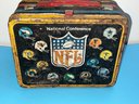 Vintage 1975 NFL Metal Lunchbox