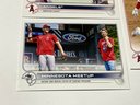 3 Shohei Ohtani Topps Baseball Cards Including 1 With Mike Trout