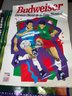 1990's Budweiser Posters With 1994 Soccer World Cup, St Patricks Day And Nascar