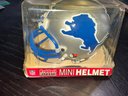 Mike Mcmahon Autographed Detroit Lions Mini Helmet Playoff Absolute Memorabilia Signing Bonuses
