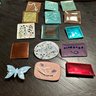 Lot Of Vintage Enamel On Cooper Pins / Brooches