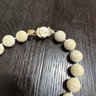 Vintage Beaded Necklace Clasped Marked Hong Kong