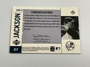 Reggie Jackson 2001 Upper Deck Legendary Yankees Game-used Bat Card