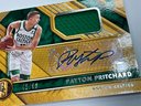 Payton Pritchard 2020-21 Chronicles Gold Standard RPA Rookie Patch Auto /99