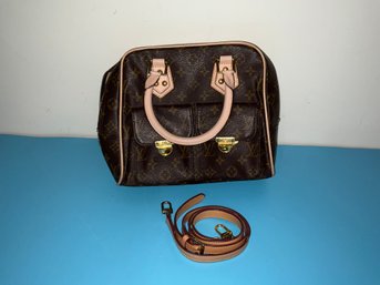 Designer Inspired Handbag With Additional Strap