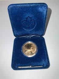 CANADA $1 1987 Gem Proof Canadian Loon Duck Loonie Dollar