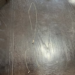 USA Marked Zipper Necklace
