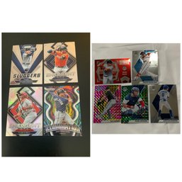 Baseball Prizm And Mosaic Lot With Rookies, Inserts And Parallels