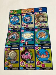 Pokemon Burger King Master Trainer Collector Set 7 Uncut Card Sheet