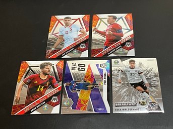 Mosaic Soccer Insert Cards