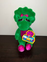 NOS Vintage Baby Bop Barney 13' Plush Doll Stuffed Animal 1992 Toy Lyons Group