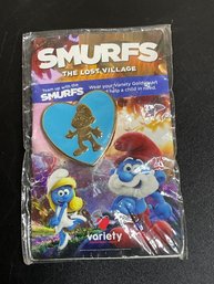 Smurfs The Lost Village Heart Pin