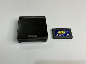 Game Boy Advanced SP Wth Crash Bandicoot N-Tranced Game