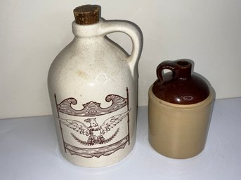 2 Jug One With American Eagle Design