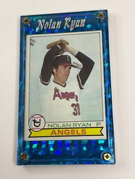 Nolan Ryan 1979 Topps Card In Custom Holder