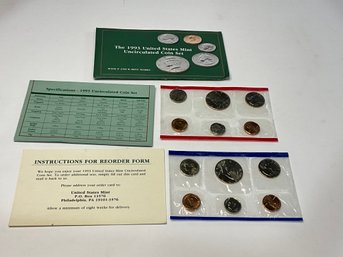 1993 United States Mint Uncirculated Coin Set