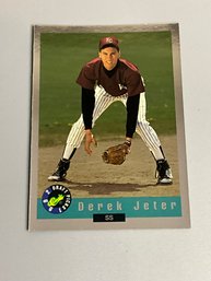 Derek Jeter 1992 Classic Draft Picks Foil Rookie Card