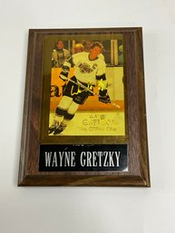 Wayne Gretzky Card Plaque