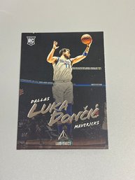 Luka Doncic 2018-19 Chronicles Luminance Rookie Card