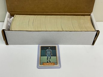 1982 Fleer Baseball Complete Set With Ripken Rookie