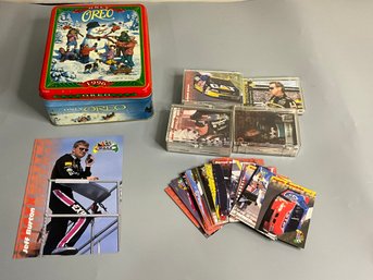 NASCAR Cards In An Oreo Tin