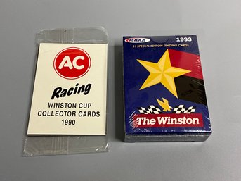 AC Racing 1990 Winston Cup Cards And 1993 Max The Winston Cards Sealed