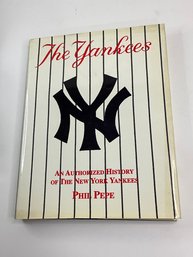 Autographed The Yankees Book By Phil Pepe