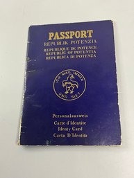 Vintage Adult Humor Popup Passport (has Nudity)