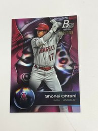 Shohei Ohtani 2023 Bowman Platinum Pink /199