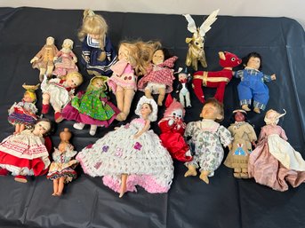 Group Of Dolls