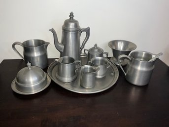 Nice Lot Of Connecticut House Pewter