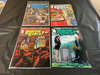 What Happened To Baron Von Shock Comics 1-4 By Rob Zombie