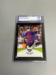 Lionel Messi 2020 Leaf Stars ISA Graded 10 Card