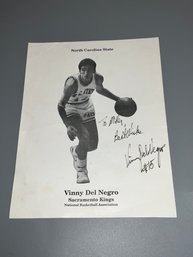 Vinnie Del Negro Autograph