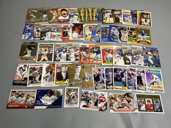 Group Of Baseball Insert, Rookie And Star Cards