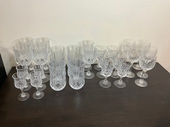 Nice Group Of Crystal Glassware
