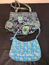 2 Retired Vera Bradley Purses