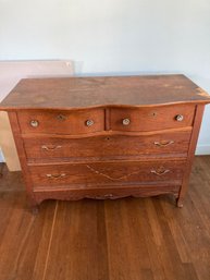Vintage Victorian Style Wooden Dresser