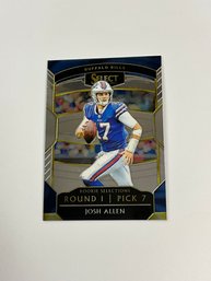 Josh Allen 2018 Select Rookie Selections Card