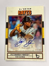 Ke'Bryan Hayes 2022 Topps Brooklyn Collection Autograph /99