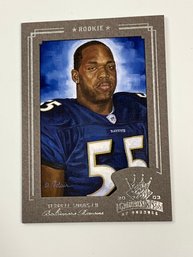 Terrell Suggs 2003 Gridiron Kings Silver Frame Rookie /150