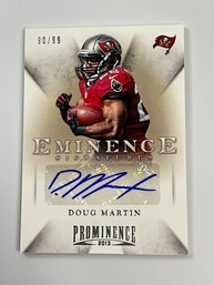 Doug Martin 2013 Prominence Signatures Rookie Autograph /99