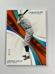 George Kelly 2017 Immaculate Collection Blue /10
