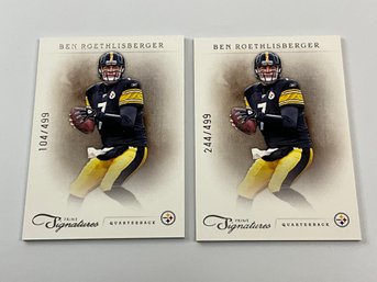 2 Ben Roethlesberger 2012 Prime Signatures /499