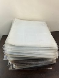 Hundreds Of Empty Card Pages
