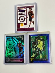 Okoro /75, Sexton /99 And Perry 99 Rookie Cards