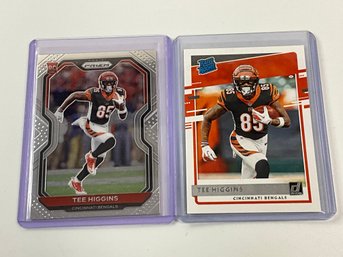 Tee Higgans 2020 Prizm And Donruss Rated Rookie Cards