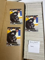 Box Of 1993-94 Ultra Hockey Cards With 3 Wayne Gretzky Cards