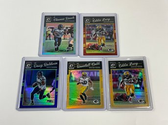 Group Of Optic Color Prizm Parallel Numbered Cards