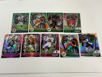 Prizm DP Football Color Parallel Card Lot
